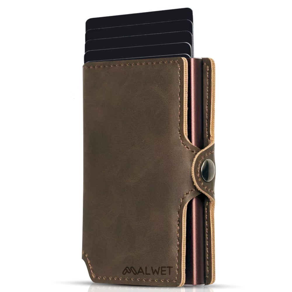 MALWET pénztárca - Sötétbarna