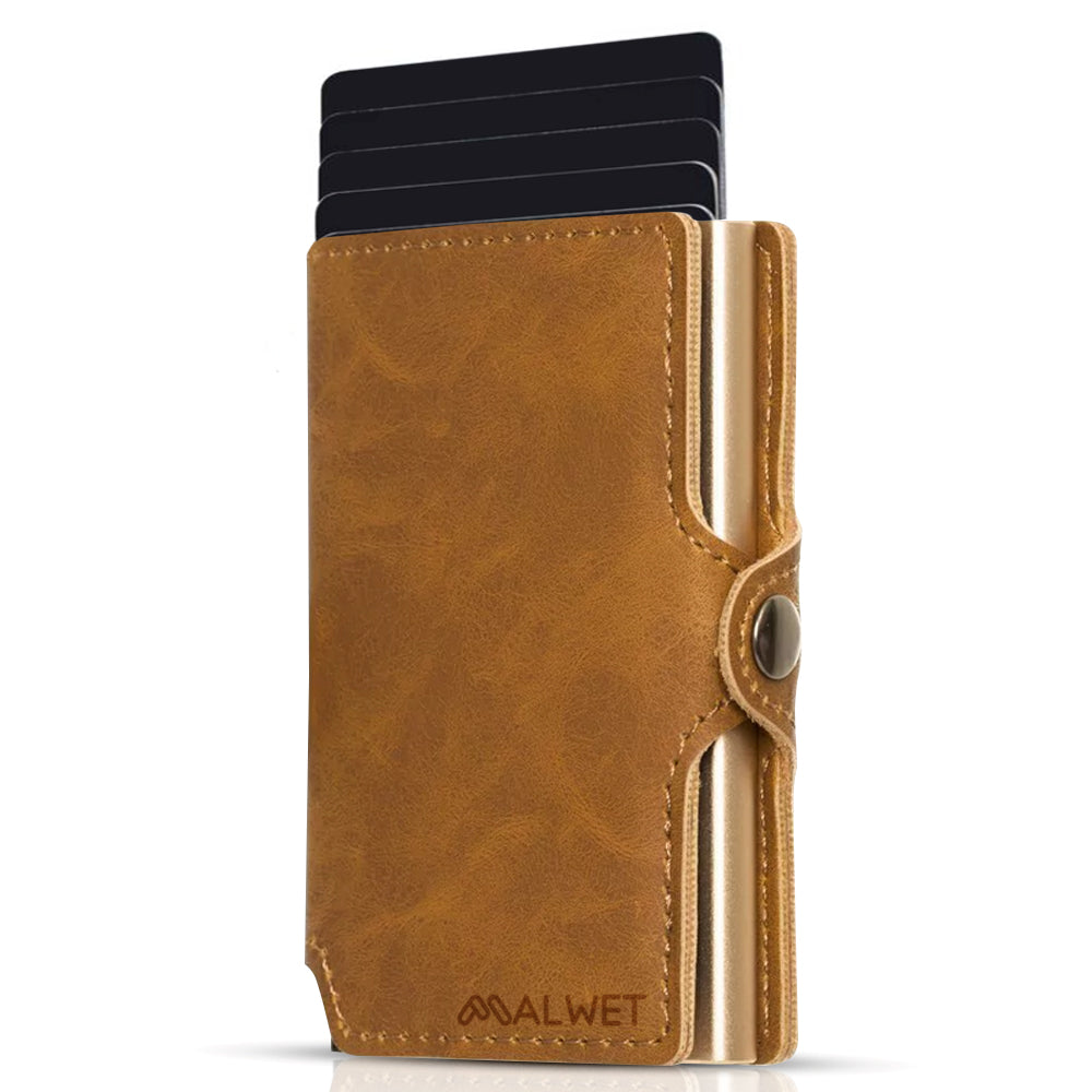 MALWET pénztárca - Világosbarna