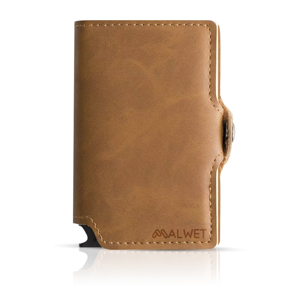 MALWET pénztárca - Világosbarna